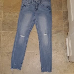 Low rise jean jeggings